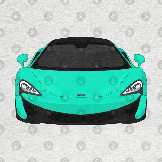 MCLAREN 570S TURQUOISE by VENZ0LIC